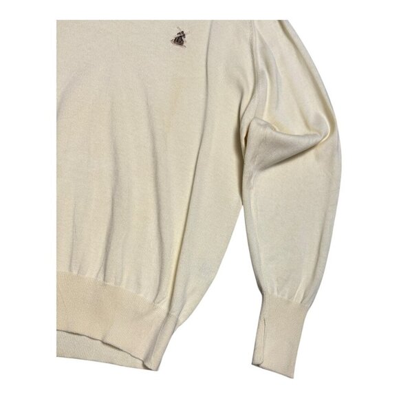 SLAZENGER Vintage 90s Deadstock Business Casual Knit Preppy Sweater Mens Large - Picture 5 of 5